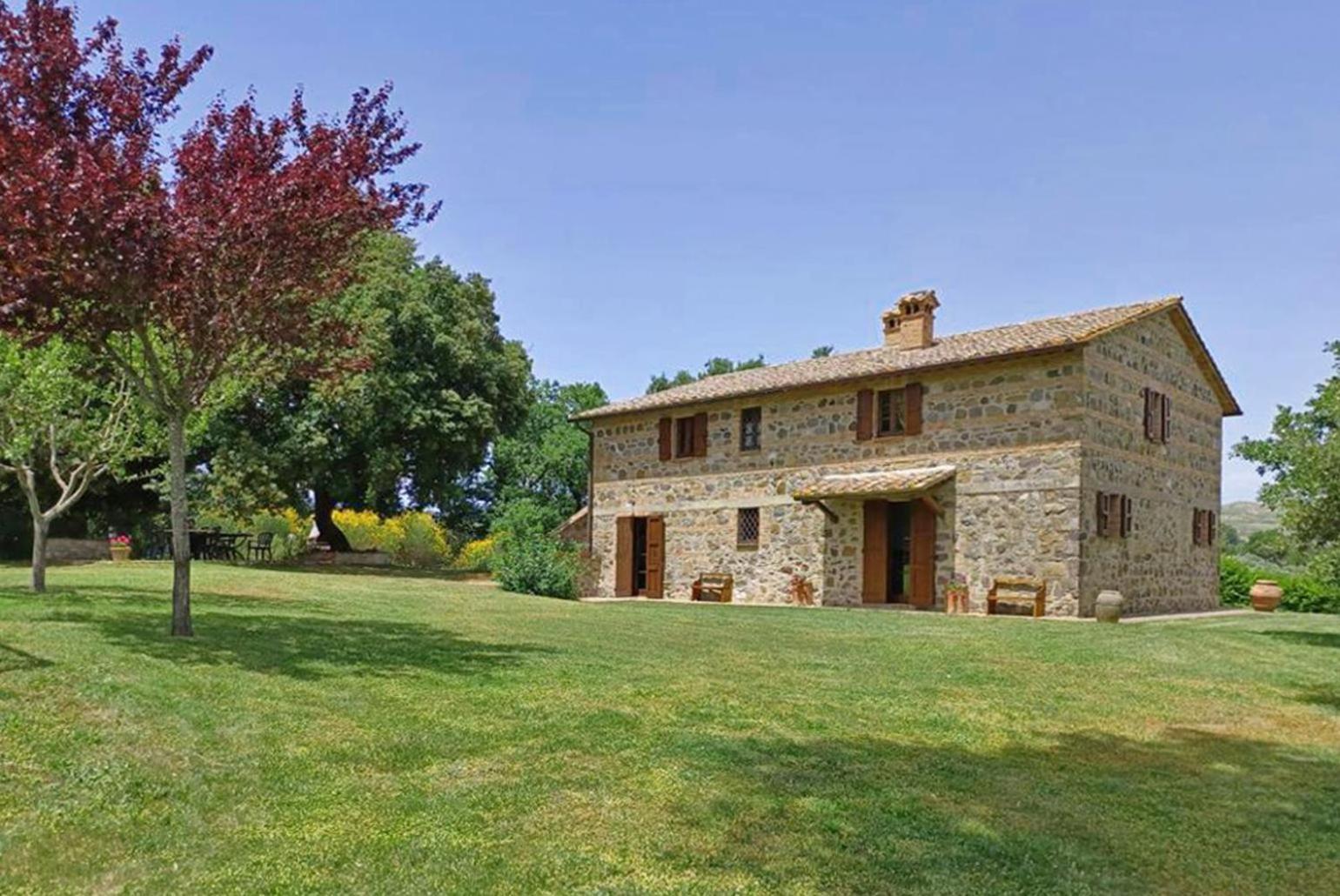 Casale Donatelli Villa Радикофани Екстериор снимка