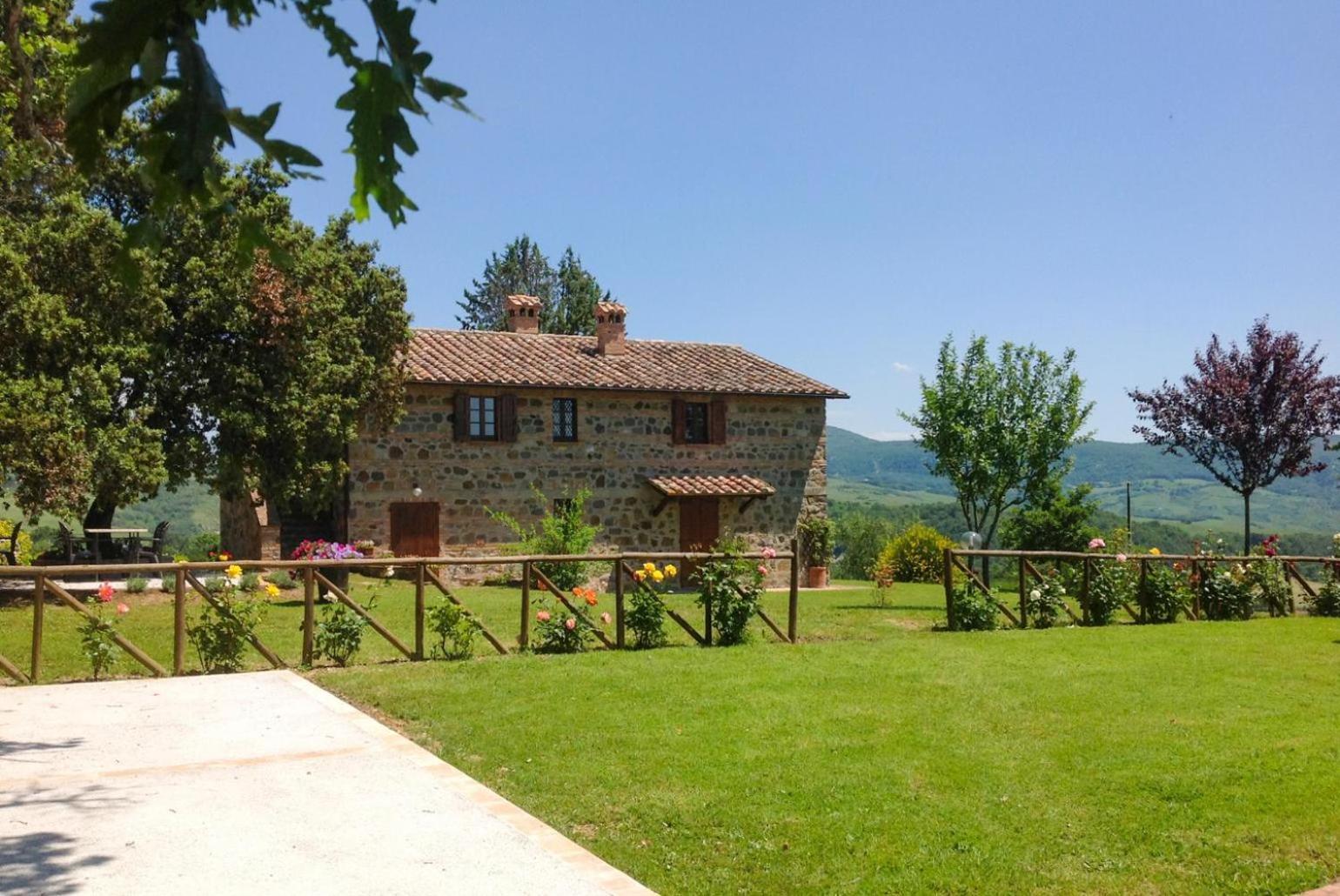 Casale Donatelli Villa Радикофани Екстериор снимка