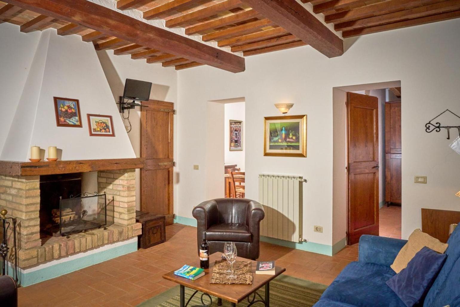 Casale Donatelli Villa Радикофани Екстериор снимка